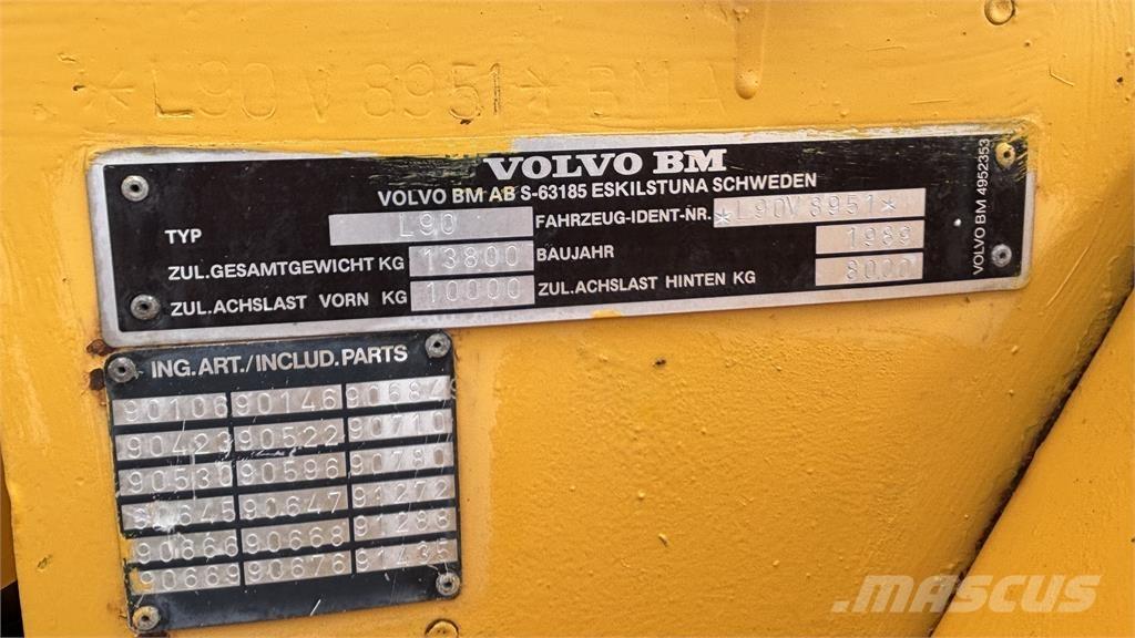 Volvo L90 LASTMASKIN Tekerlekli yükleyiciler