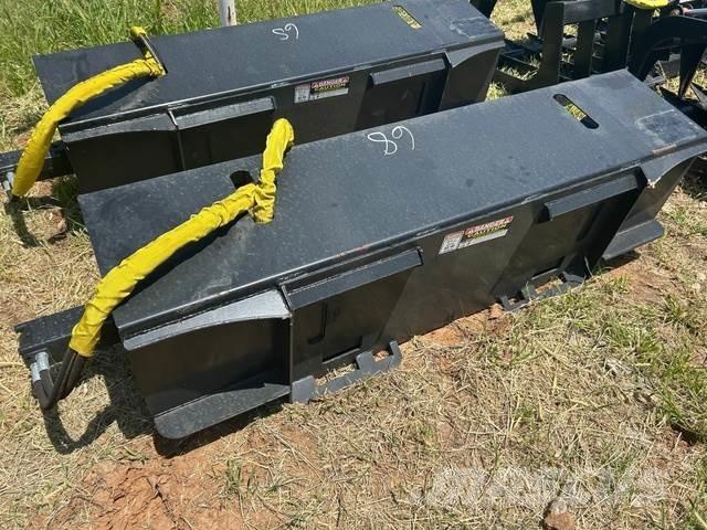  All-Star 68 Tiller Skid steer loderler