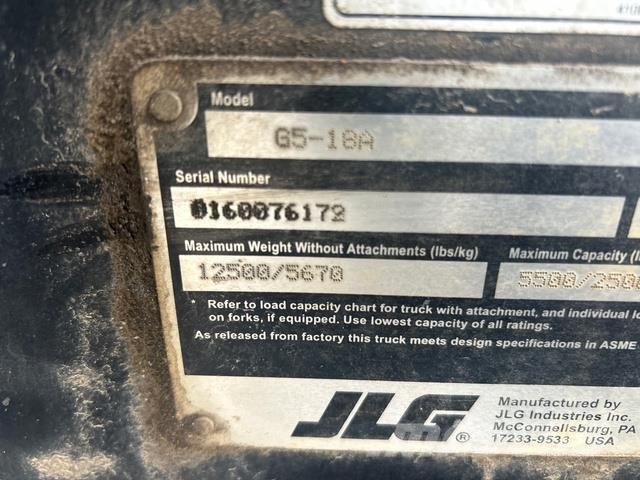 JLG G5-18 A Teleskopik yükleyiciler