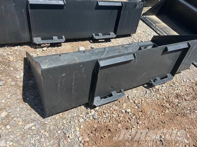  Mid - State 78 Bucket Skid steer loderler