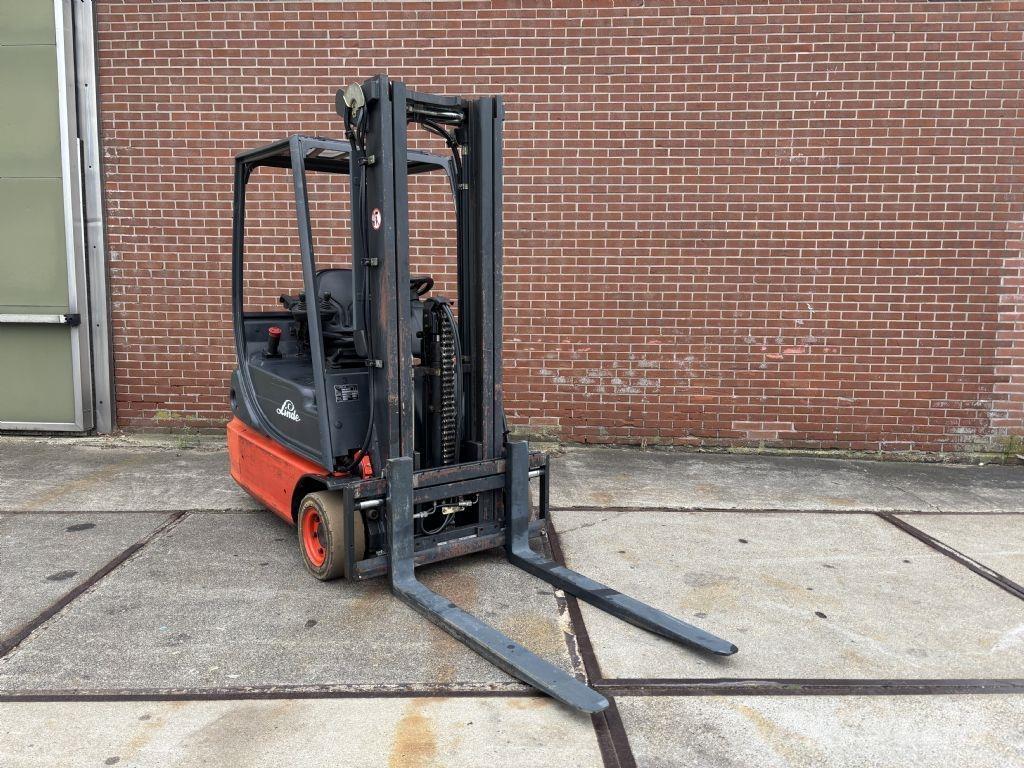 Linde E16C-02 Elektrikli forkliftler