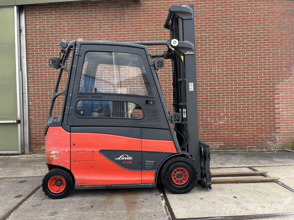 Linde E25HL-01/600 Elektrikli forkliftler