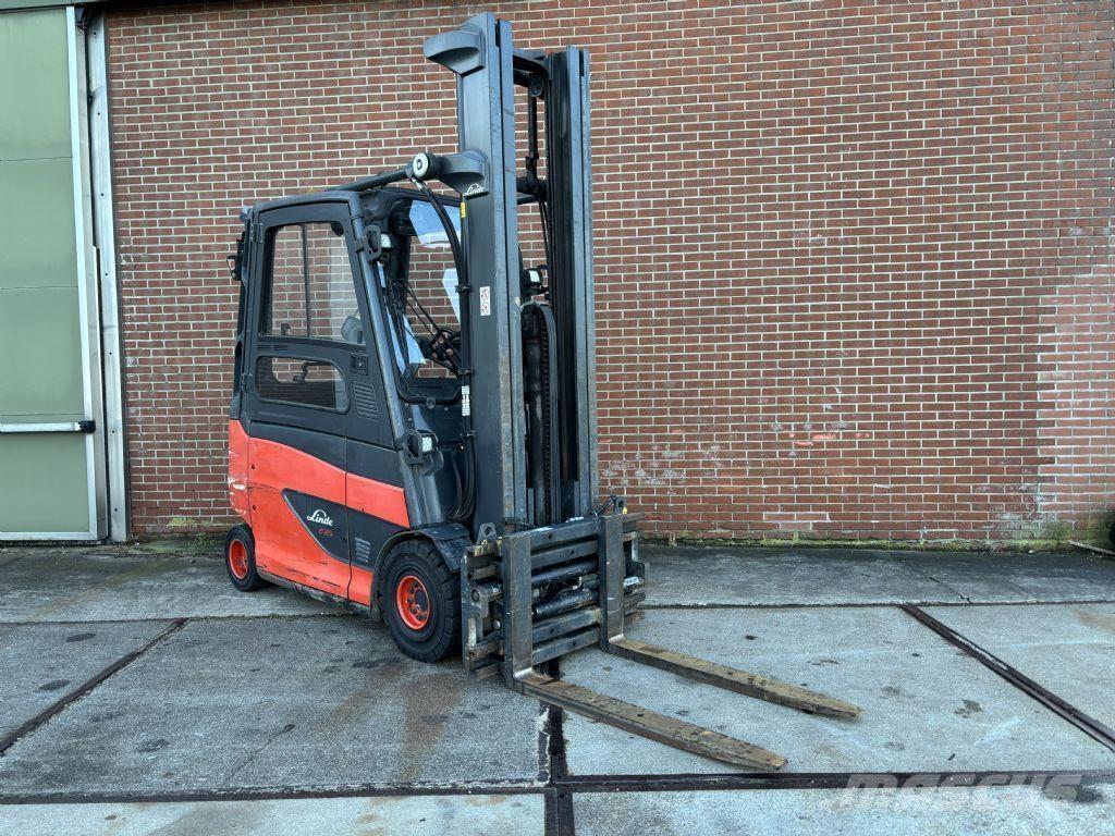 Linde E25HL-01/600 Elektrikli forkliftler