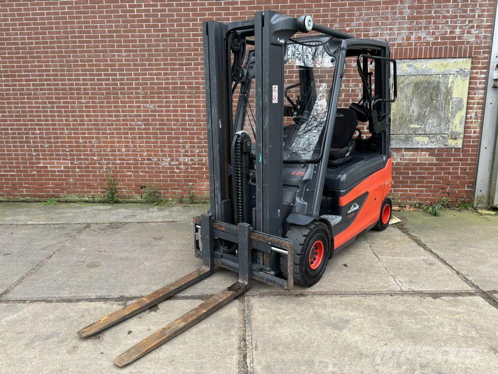 Linde E25L-01 Elektrikli forkliftler