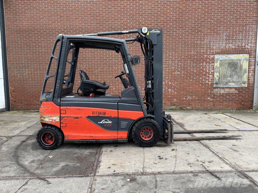Linde E25PL Elektrikli forkliftler