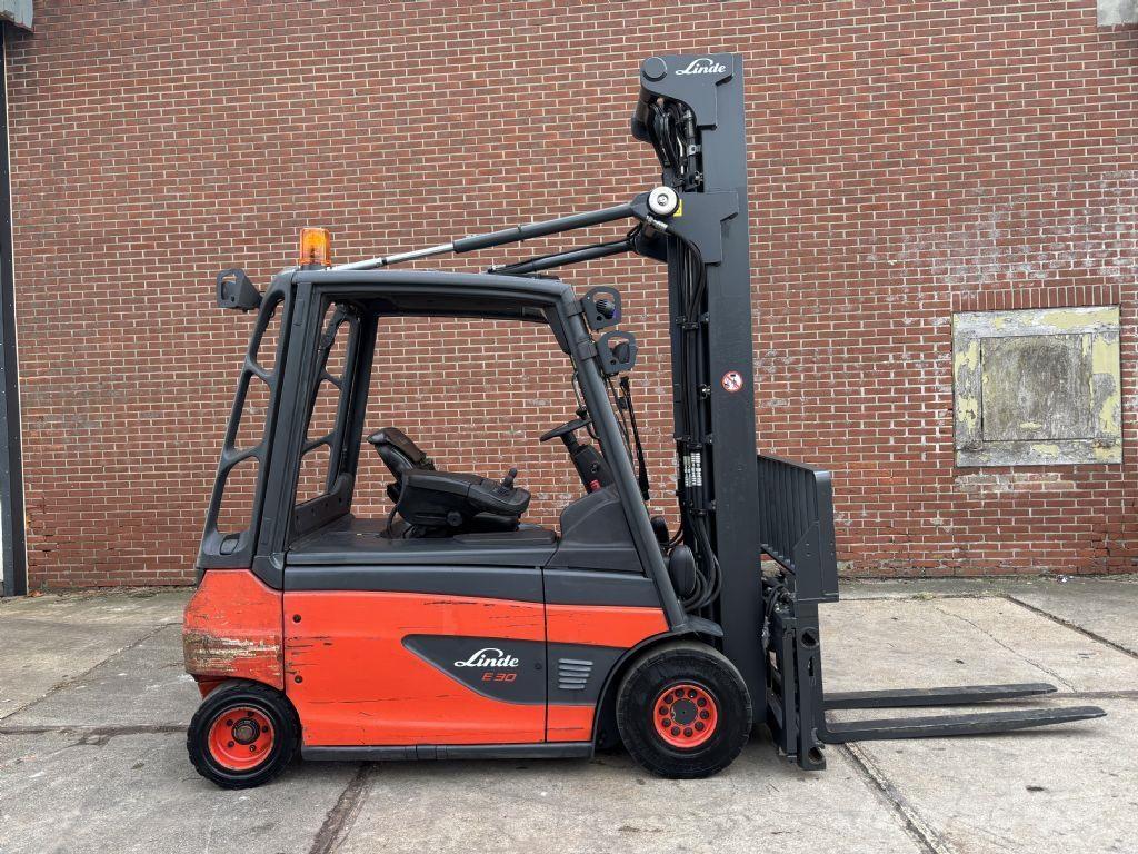 Linde E30L-01 Elektrikli forkliftler