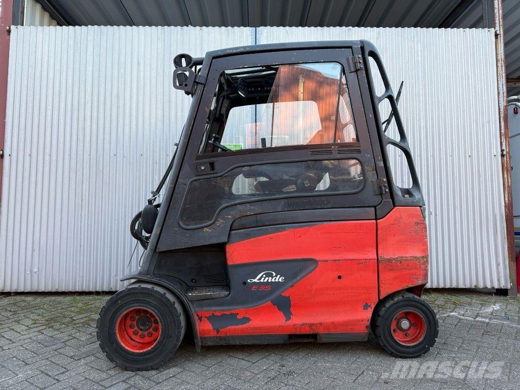 Linde E35HL-01 Elektrikli forkliftler