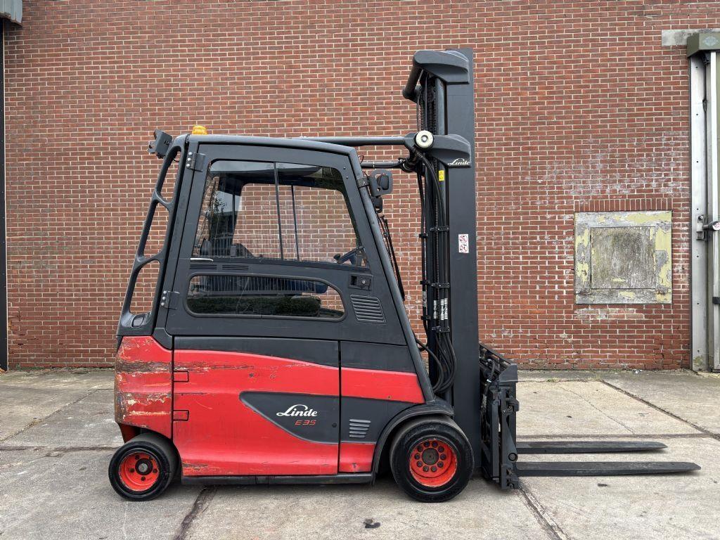 Linde E35HL-01 Elektrikli forkliftler