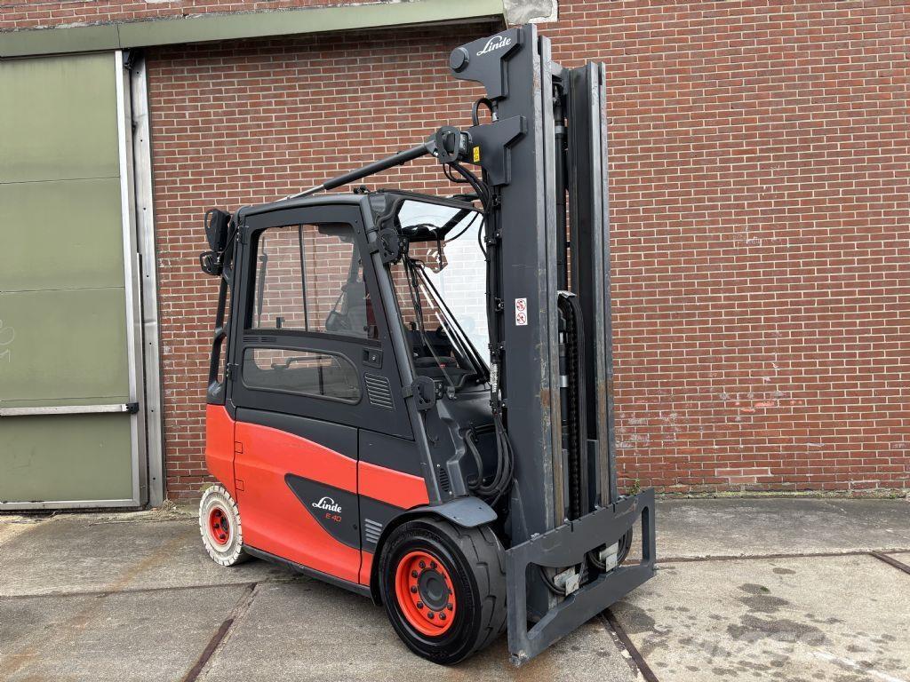 Linde E40HL-01/600 Elektrikli forkliftler