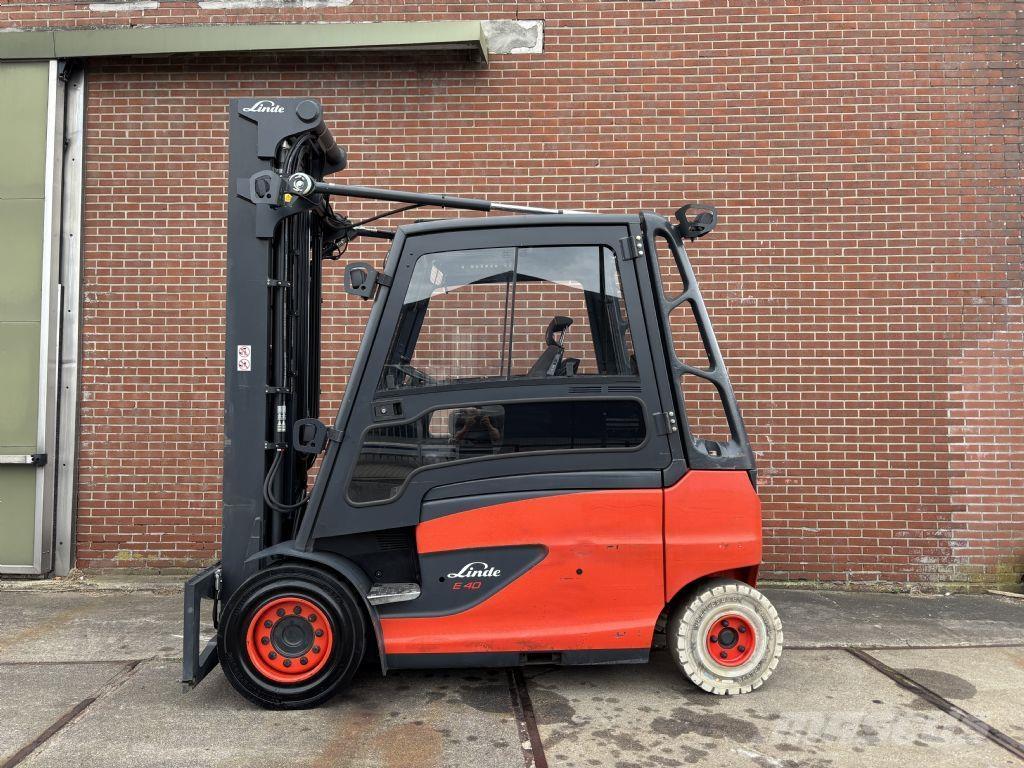 Linde E40HL-01/600 Elektrikli forkliftler