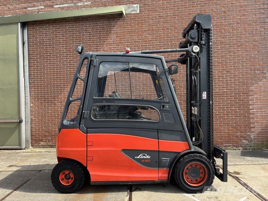 Linde E50HL-01/600 Elektrikli forkliftler