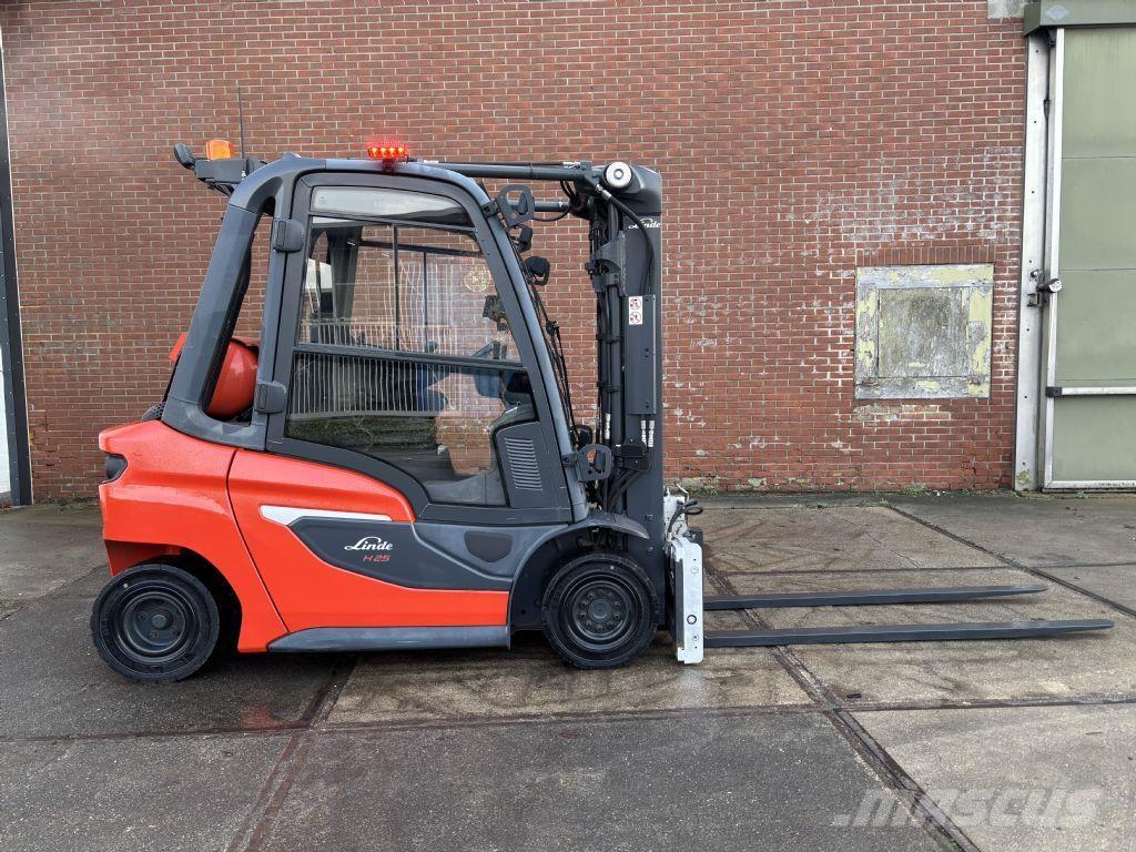 Linde H25T-01 LPG'li forkliftler