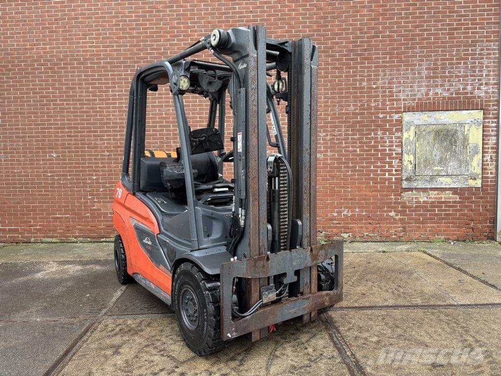 Linde H30T LPG'li forkliftler