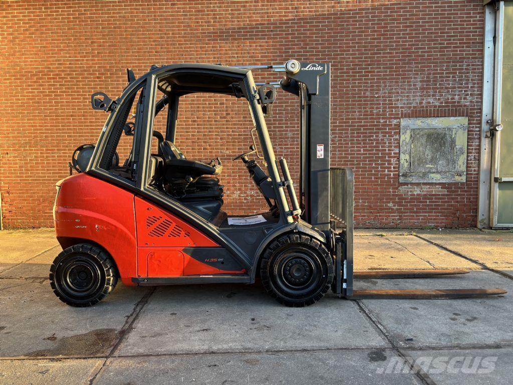 Linde H35T LPG'li forkliftler
