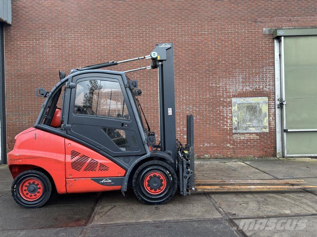 Linde H50T-02/600 LPG'li forkliftler