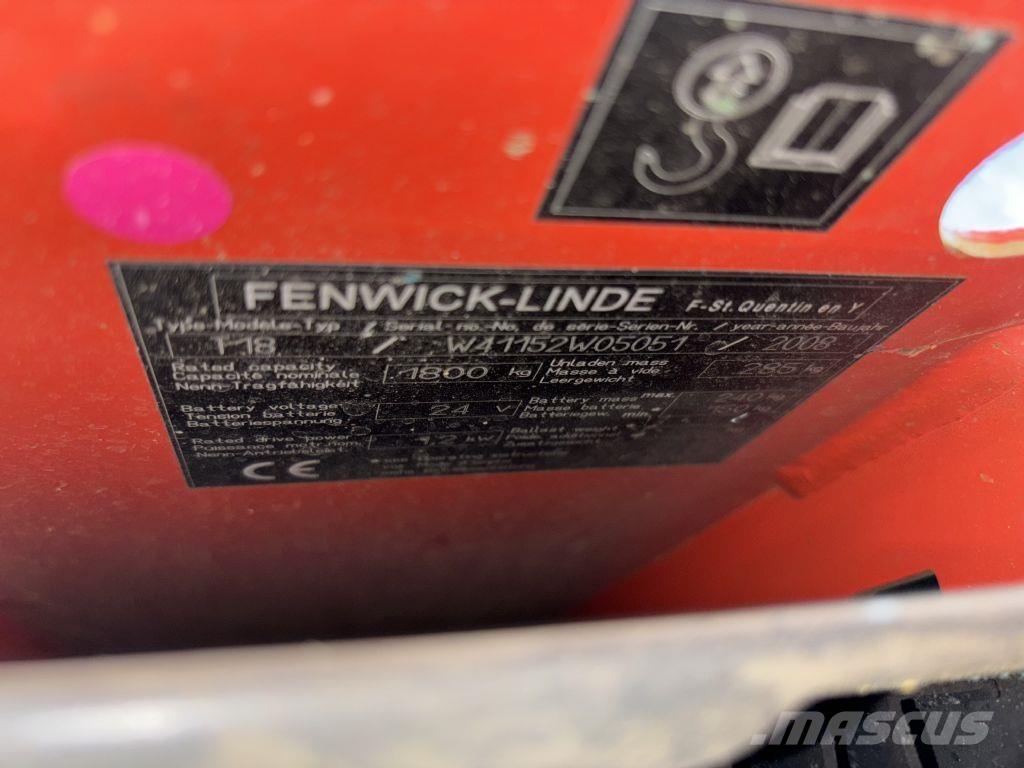 Linde T18 Düsük seviye kaldirici