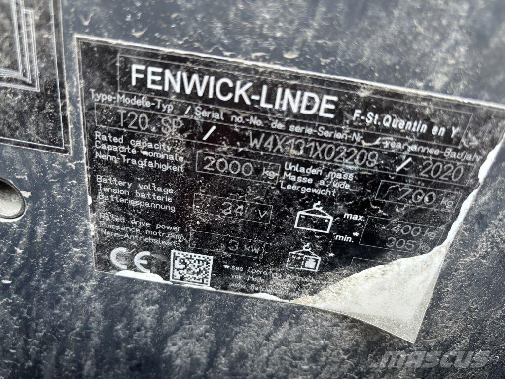 Linde T20 SP Akülü depo ekipmanları