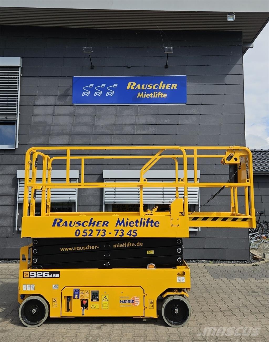 JCB S2646E Makasli platformlar