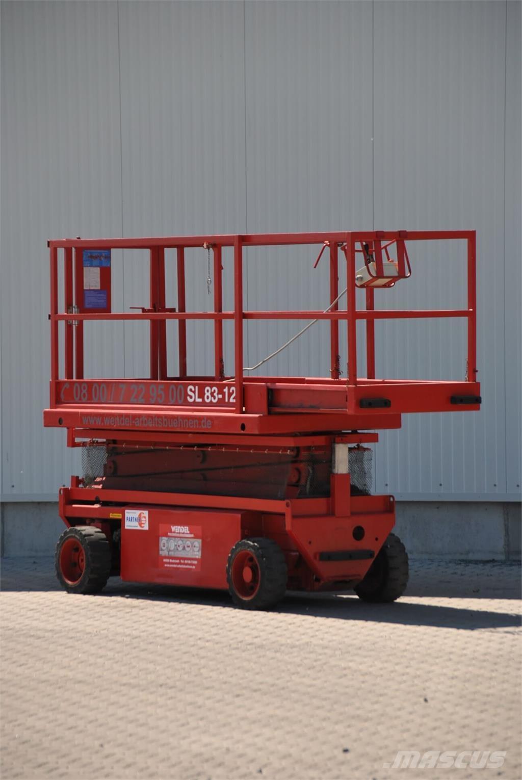 Liftlux SL 83-12 Makasli platformlar