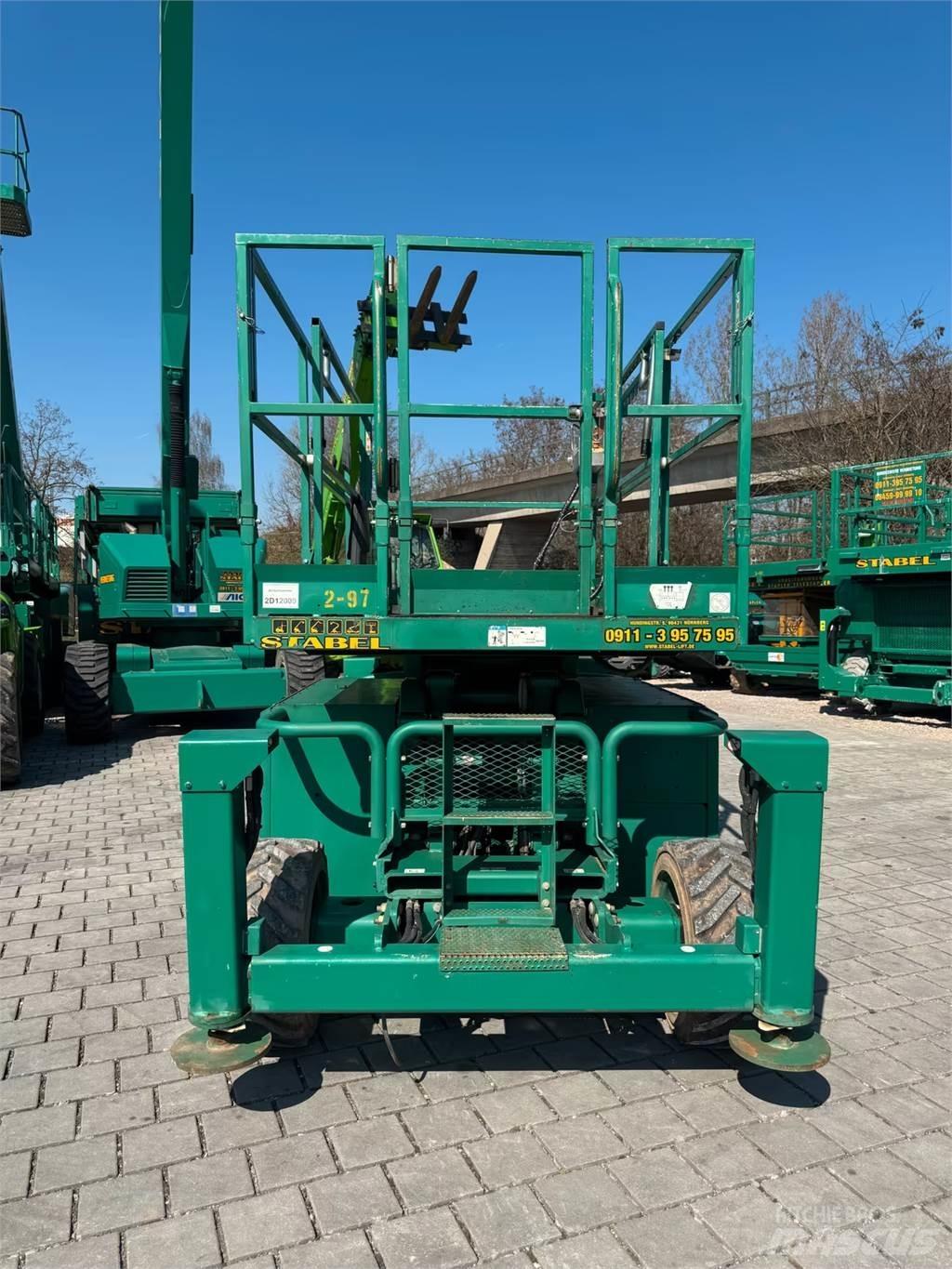 SkyJack 6832 RT Makasli platformlar