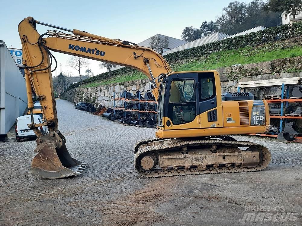 Komatsu PC160LC-8 Paletli ekskavatörler