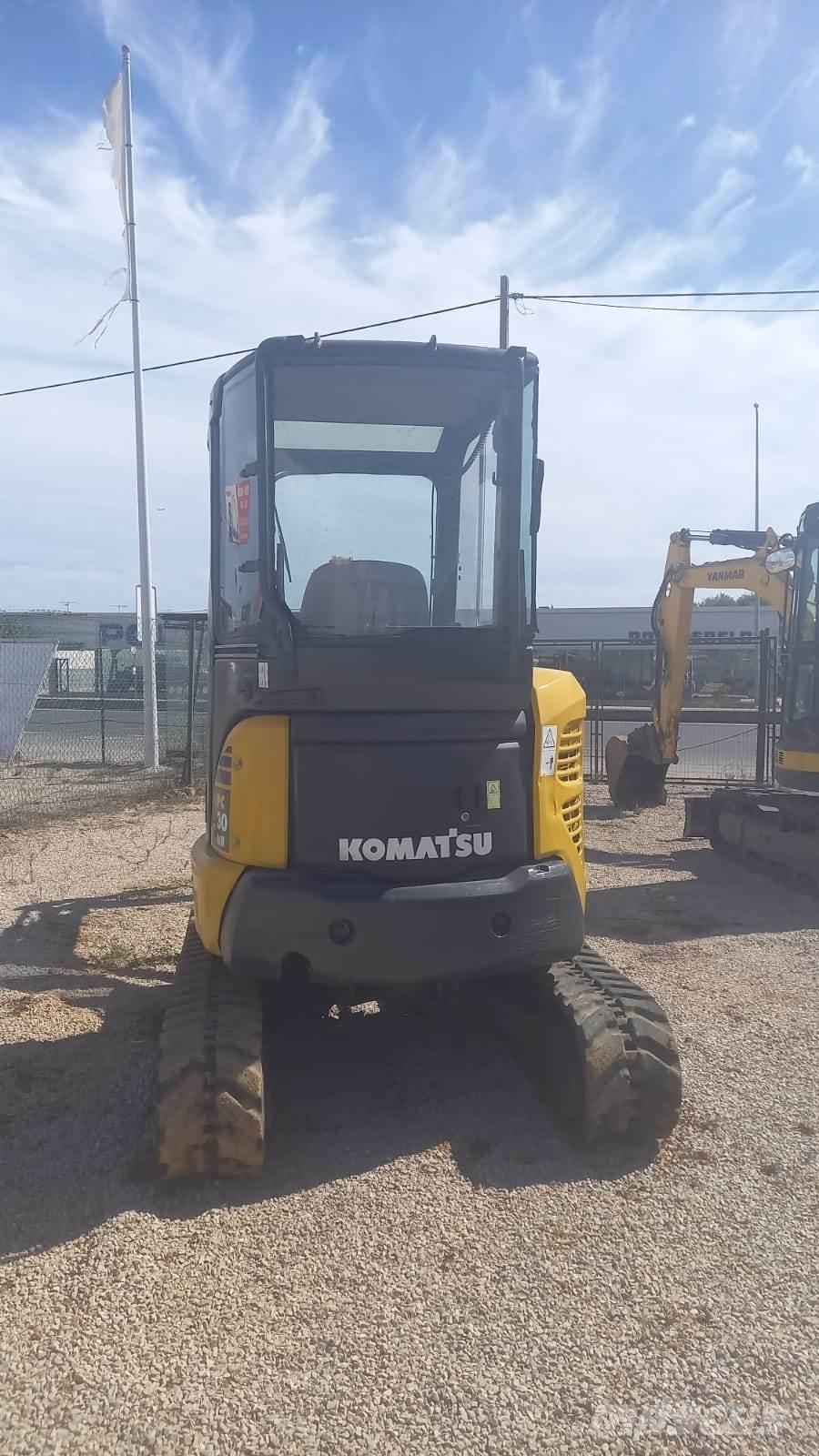 Komatsu PC30MR-2 Mini ekskavatörler, 7 tona dek