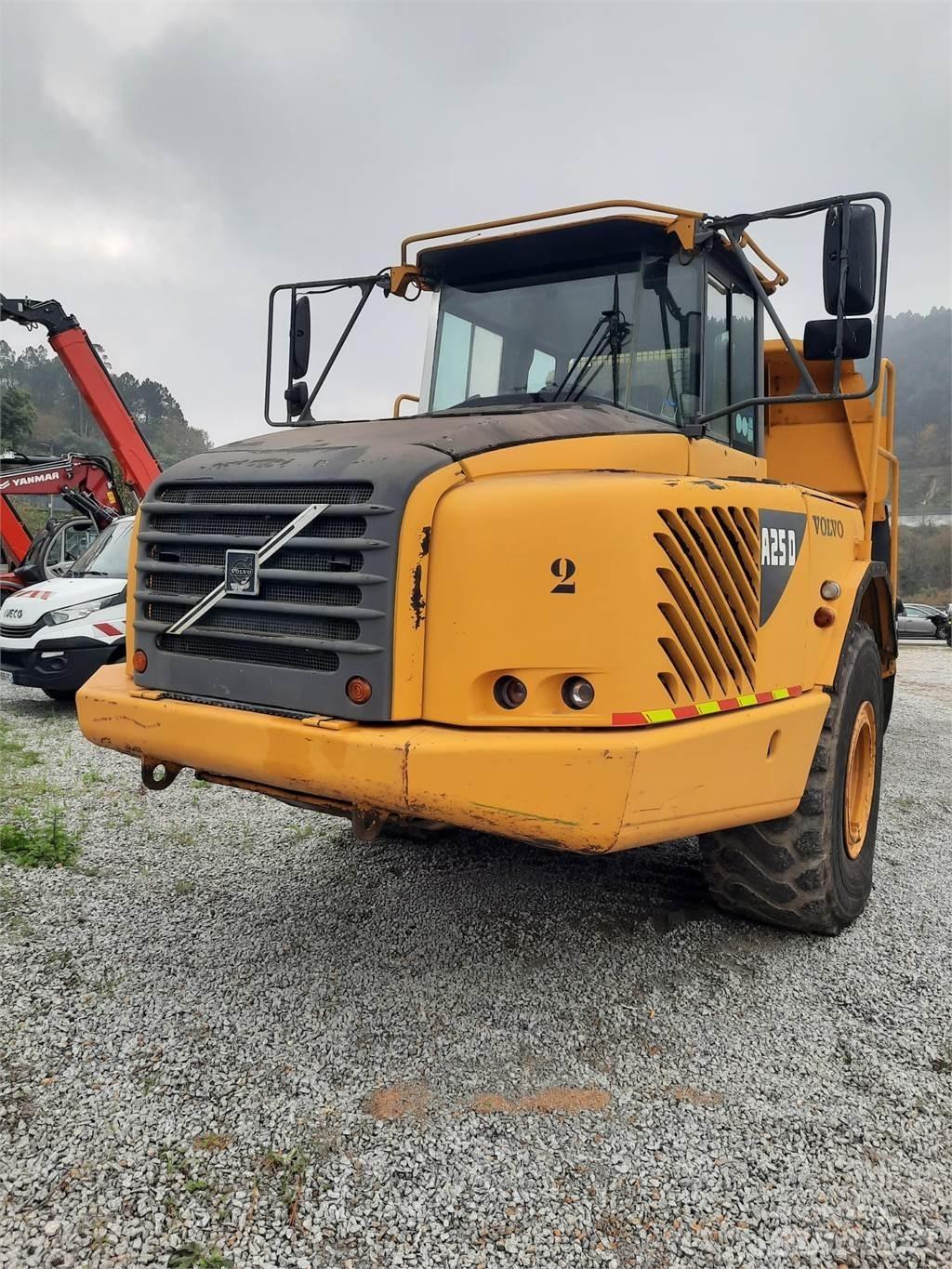 Volvo A25D Belden kirma kamyonlar