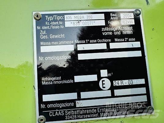 CLAAS MEGA 350 Biçerdöverler