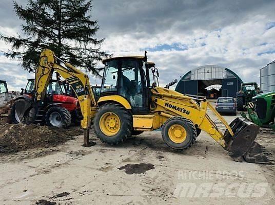 Komatsu WB 93R Paletli ekskavatörler