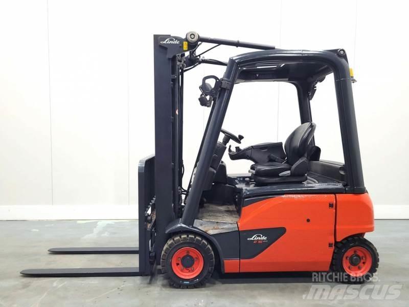 Linde E16P-02 386 Elektrikli forkliftler