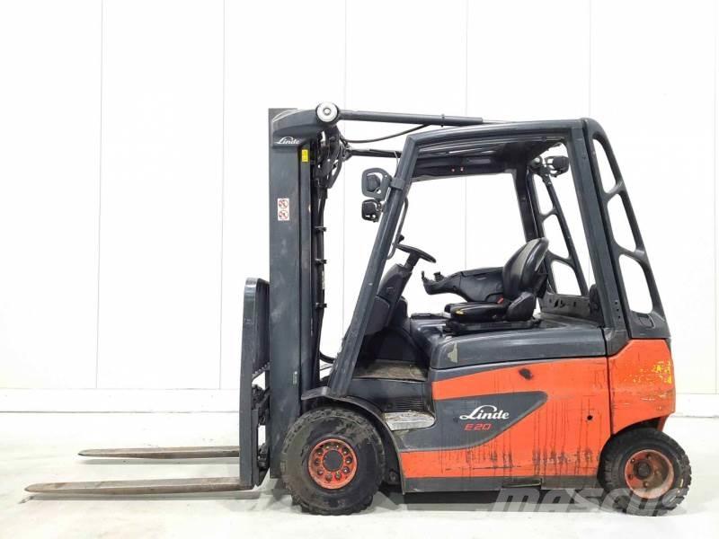 Linde E20-01 Elektrikli forkliftler
