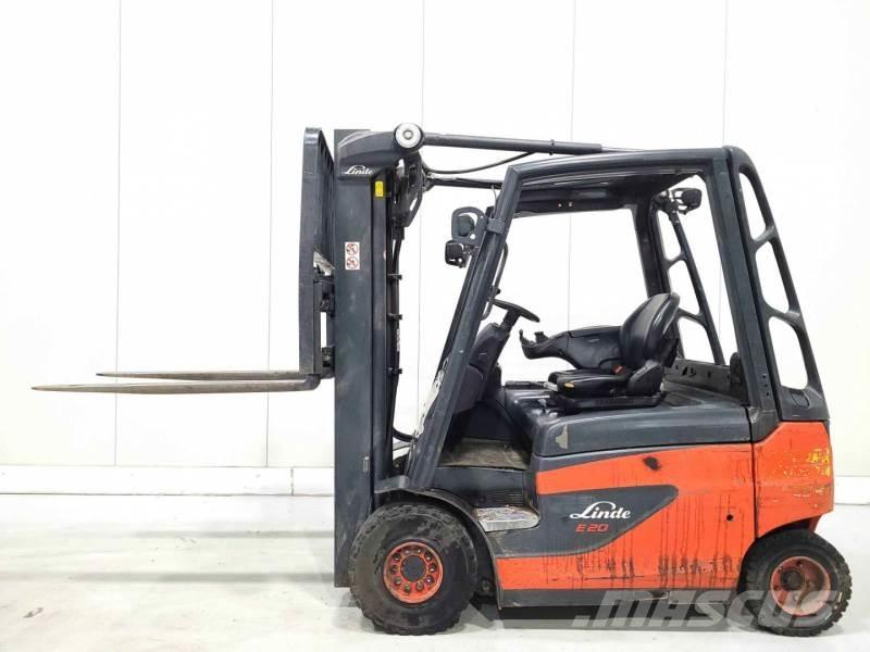 Linde E20-01 Elektrikli forkliftler