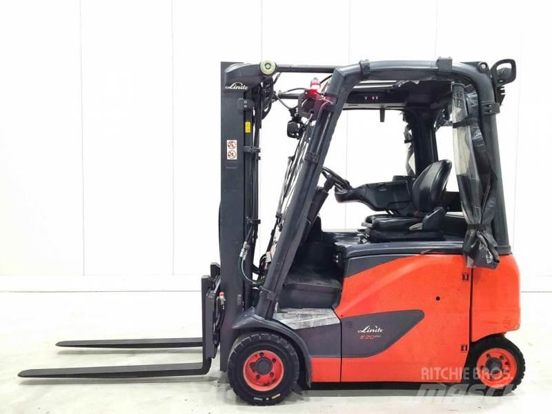 Linde E20PH Elektrikli forkliftler