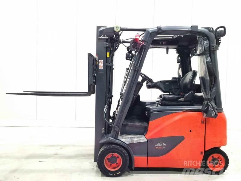 Linde E20PH Elektrikli forkliftler
