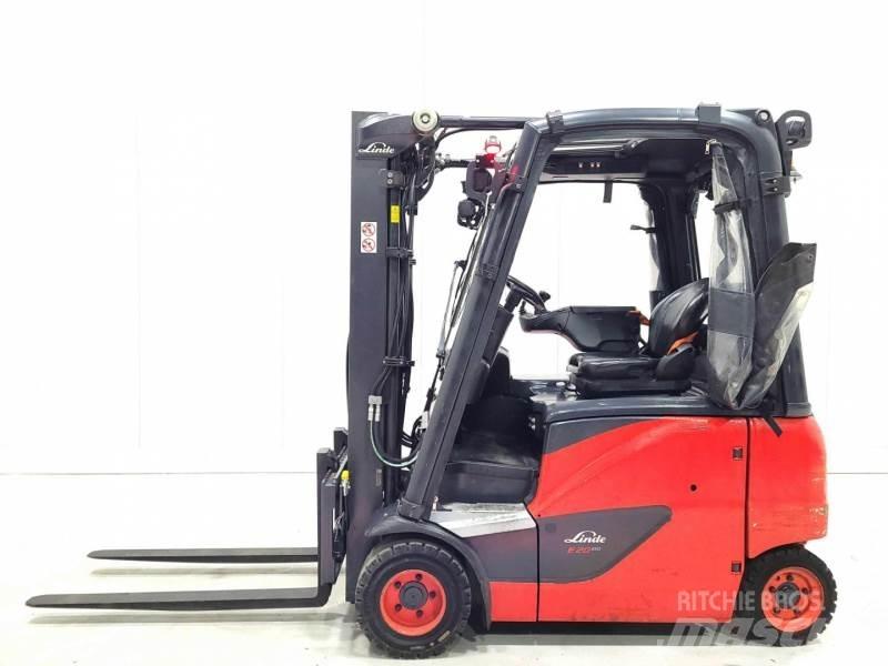 Linde E20PH Elektrikli forkliftler