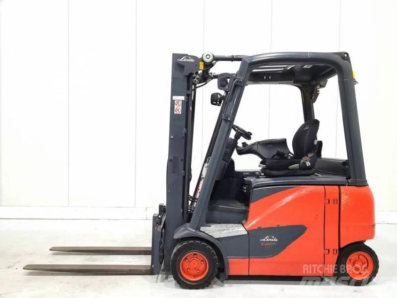 Linde E20PH-02 Elektrikli forkliftler