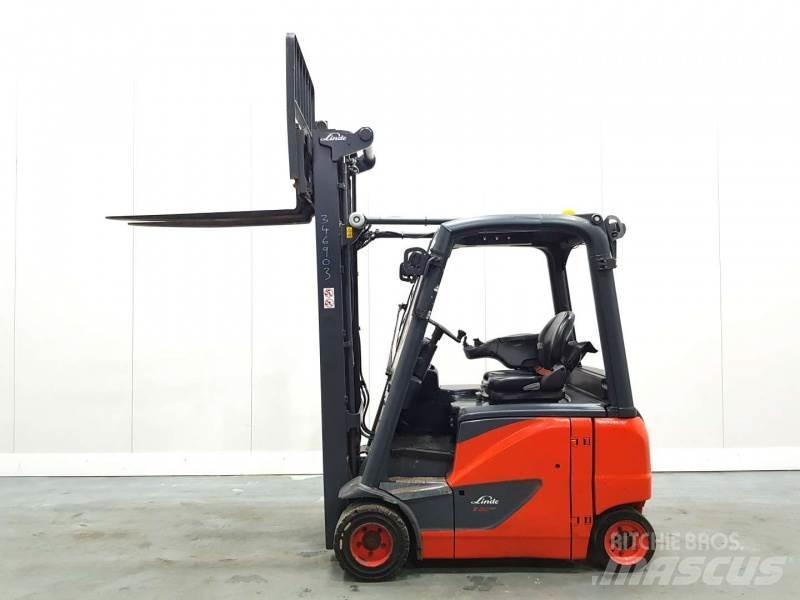 Linde E20PH-02 386 Elektrikli forkliftler