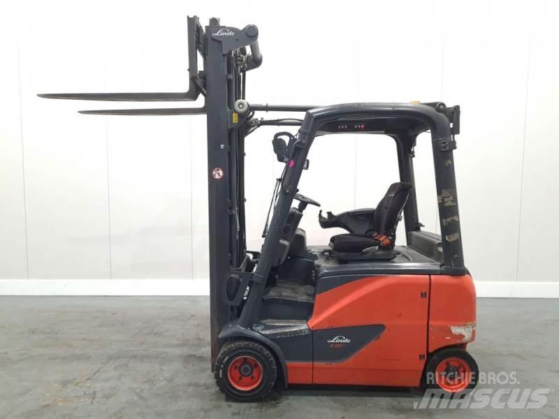 Linde E20PH-02 386 Elektrikli forkliftler