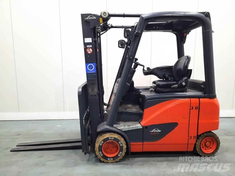 Linde E20PH-02 386 Elektrikli forkliftler
