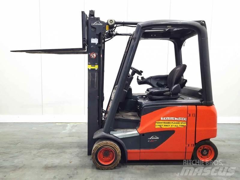 Linde E20PH-02 EVO 386 Elektrikli forkliftler
