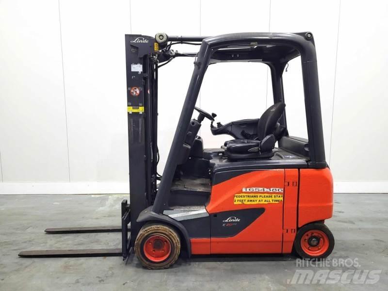 Linde E20PH-02 EVO 386 Elektrikli forkliftler