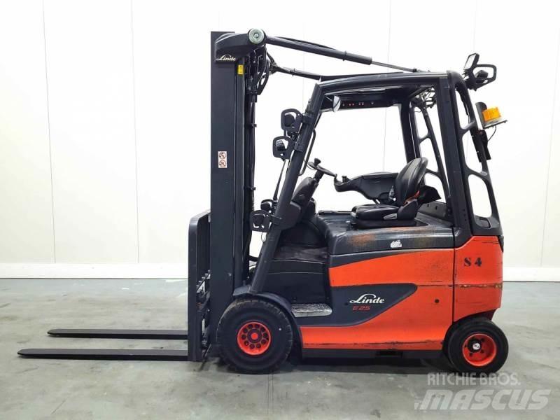 Linde E25H-01/600 387 Elektrikli forkliftler
