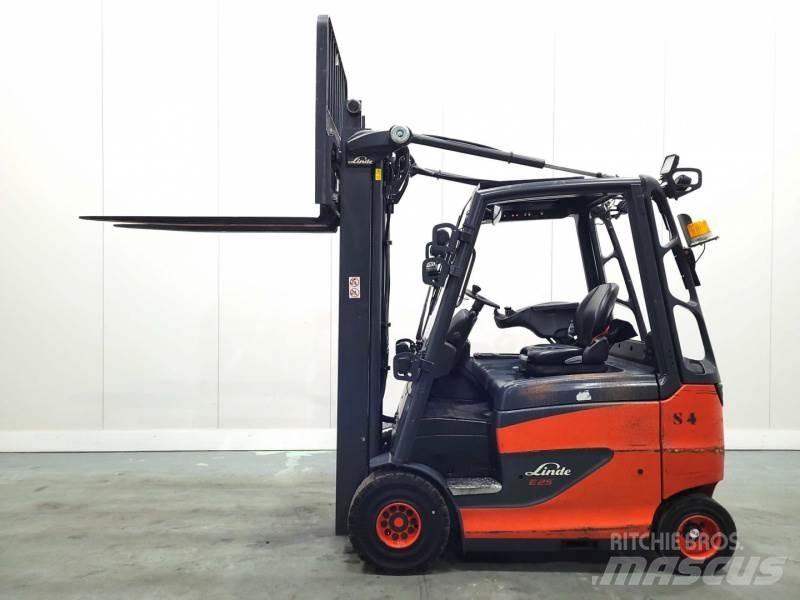 Linde E25H-01/600 387 Elektrikli forkliftler