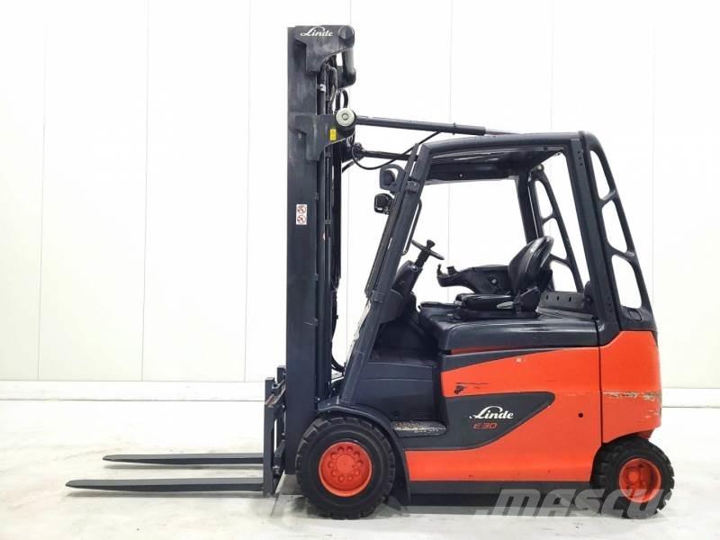Linde E30 387 Elektrikli forkliftler