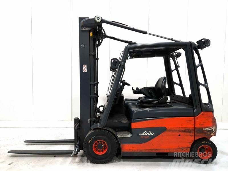 Linde E30L-01 Elektrikli forkliftler