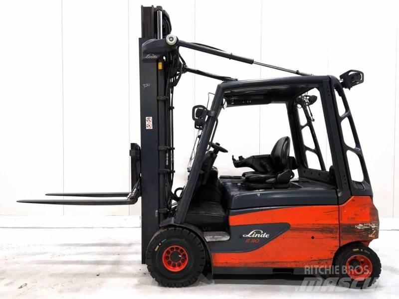 Linde E30L-01 Elektrikli forkliftler