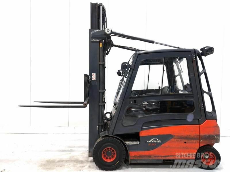 Linde E30L-01 Elektrikli forkliftler