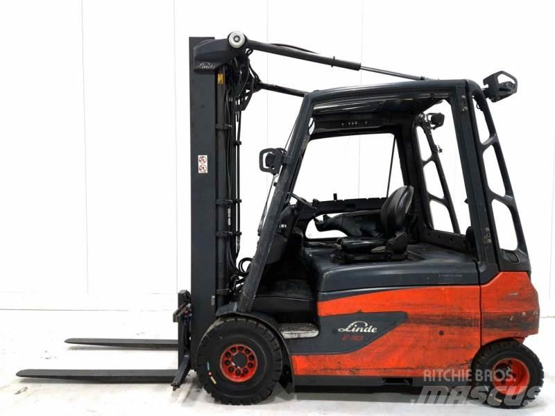Linde E30L-01 Elektrikli forkliftler
