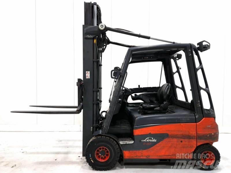 Linde E30L-01 Elektrikli forkliftler