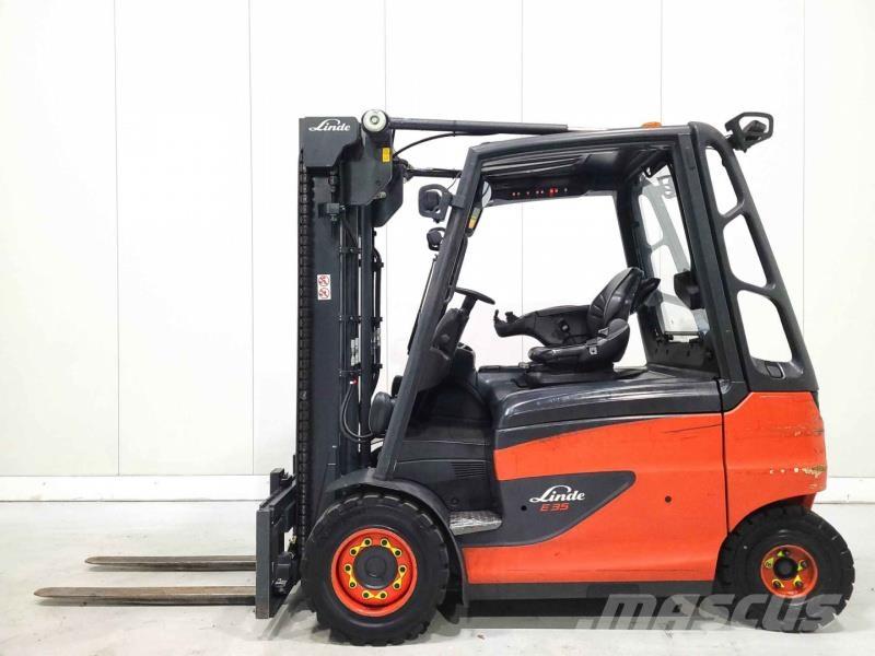Linde E35H-01/600 Elektrikli forkliftler